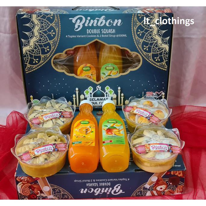 

Binbon Double Squash Free Bubble Wrap/ Bellarosa/ Parcel Lebaran - Tanpa Kartu