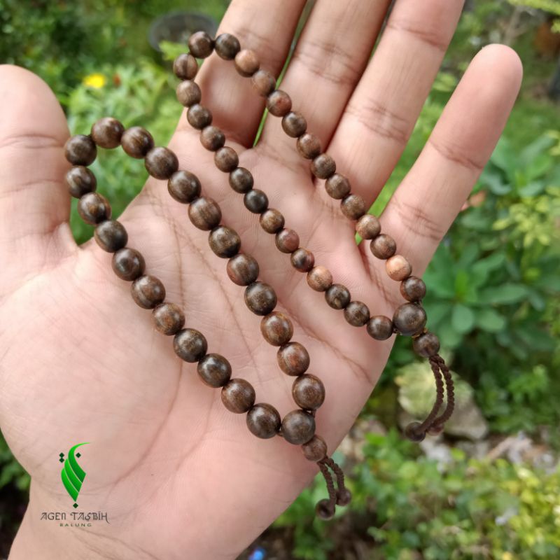 Gelang Kayu Galih Tesek Sulaiman Asli Size 6mm &amp; 8mm, Gelang Kayu Langka Bertuah Nusantara