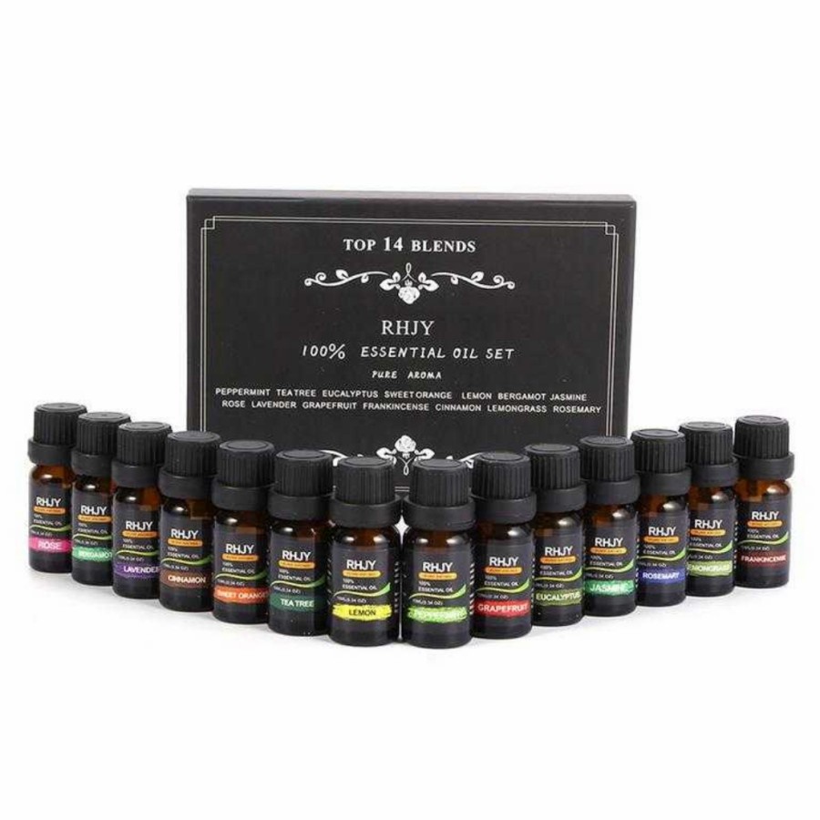 Firssun SET Essential Oils Minyak Aromatherapy 10ml 14pcs RH-14