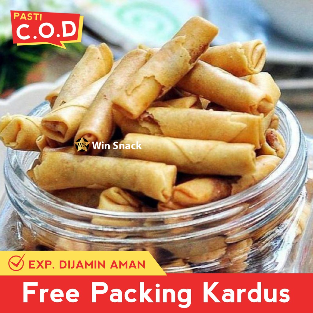

snack kiloan sumpia udang 125 gram makanan ringan cemilan camilan jajanan kiloan murah