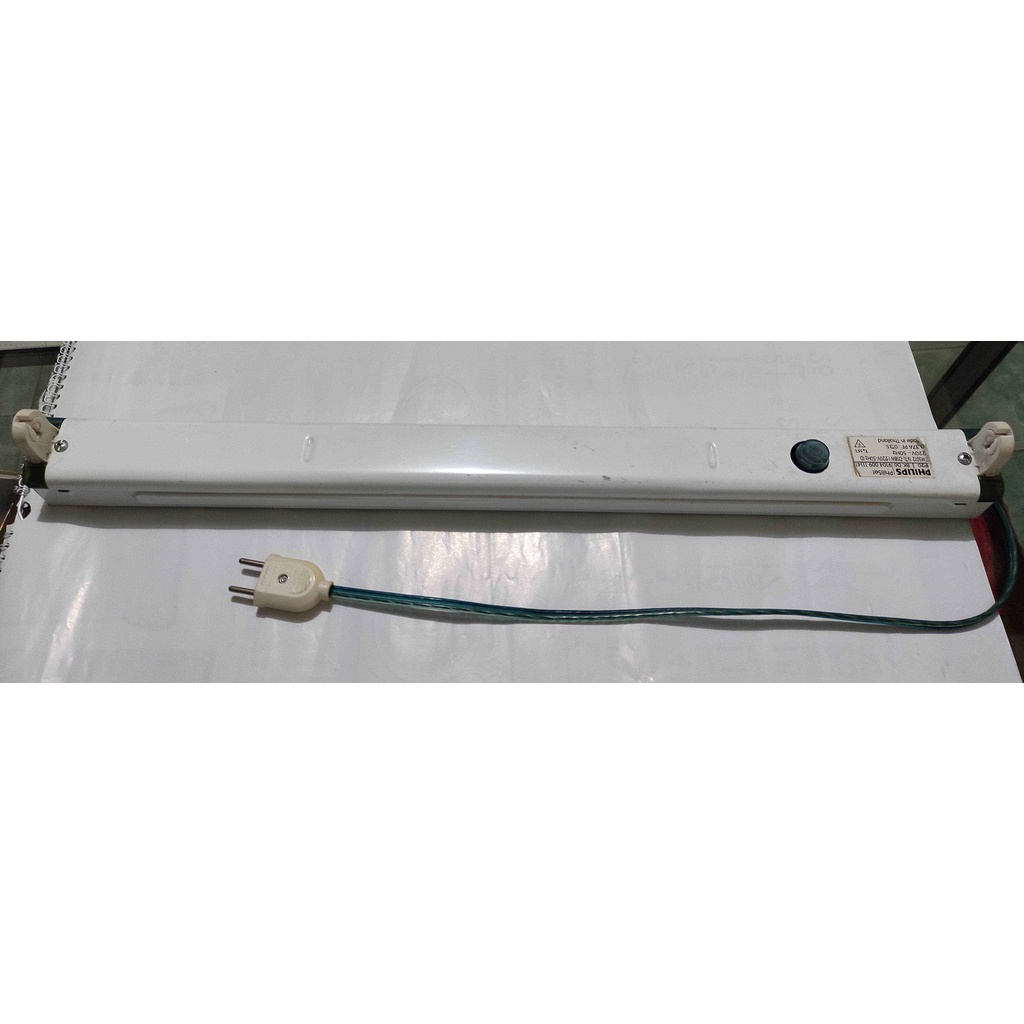 Kap Lampu Wadah Tempat Lampu TL Philips 18w 20w watt New Simbat rakit