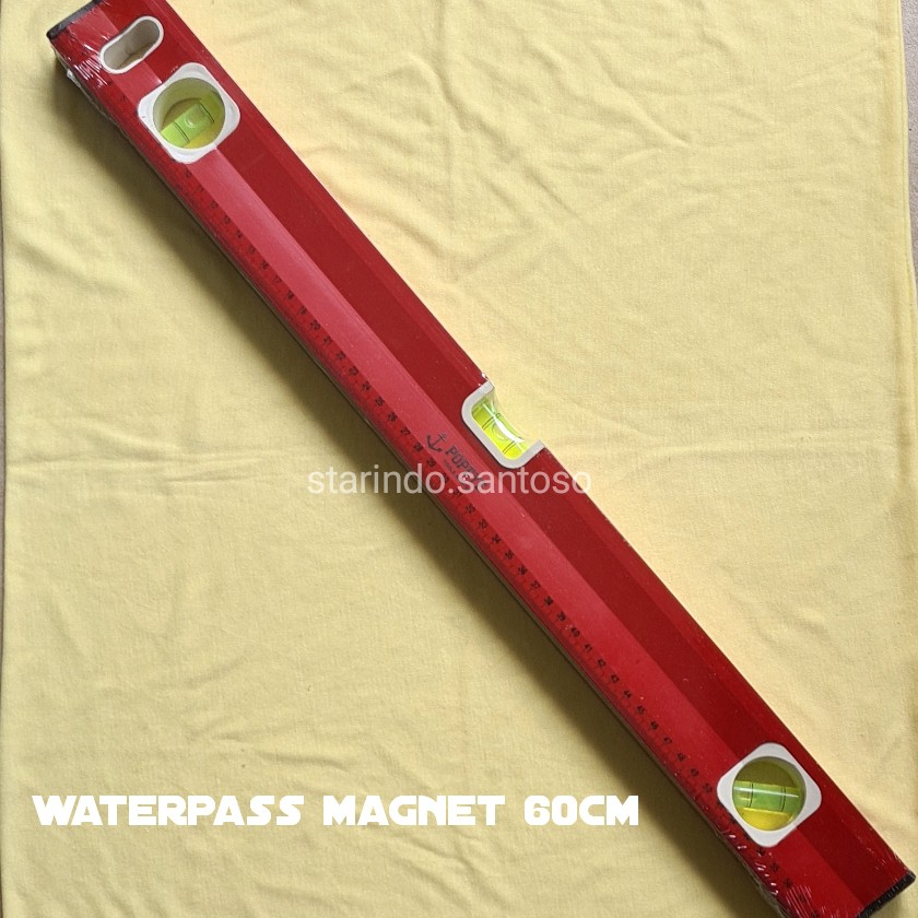 WATERPASS MAGNET 60cm 24 inci 45cm 18 inci alat ukur tukang pengukur permukaan rata