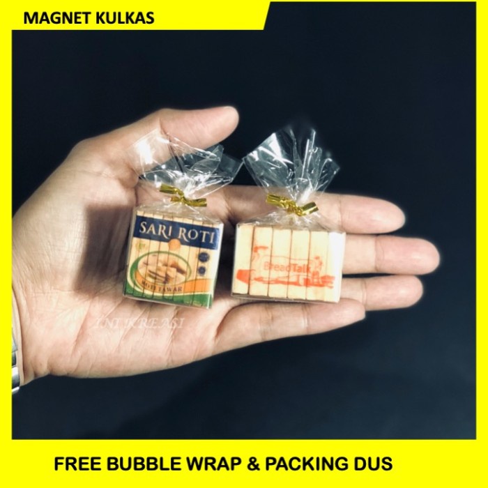 KULKAS-MAGNET- MAGNET KULKAS MINIATUR ROTI BREADTALK -MAGNET-KULKAS.
