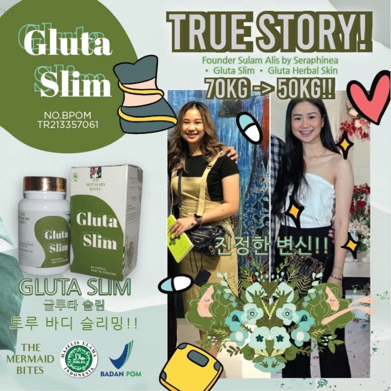 🇰🇷GLUTA SLIM WHITENING SLIMMING BPOM HALAL RI