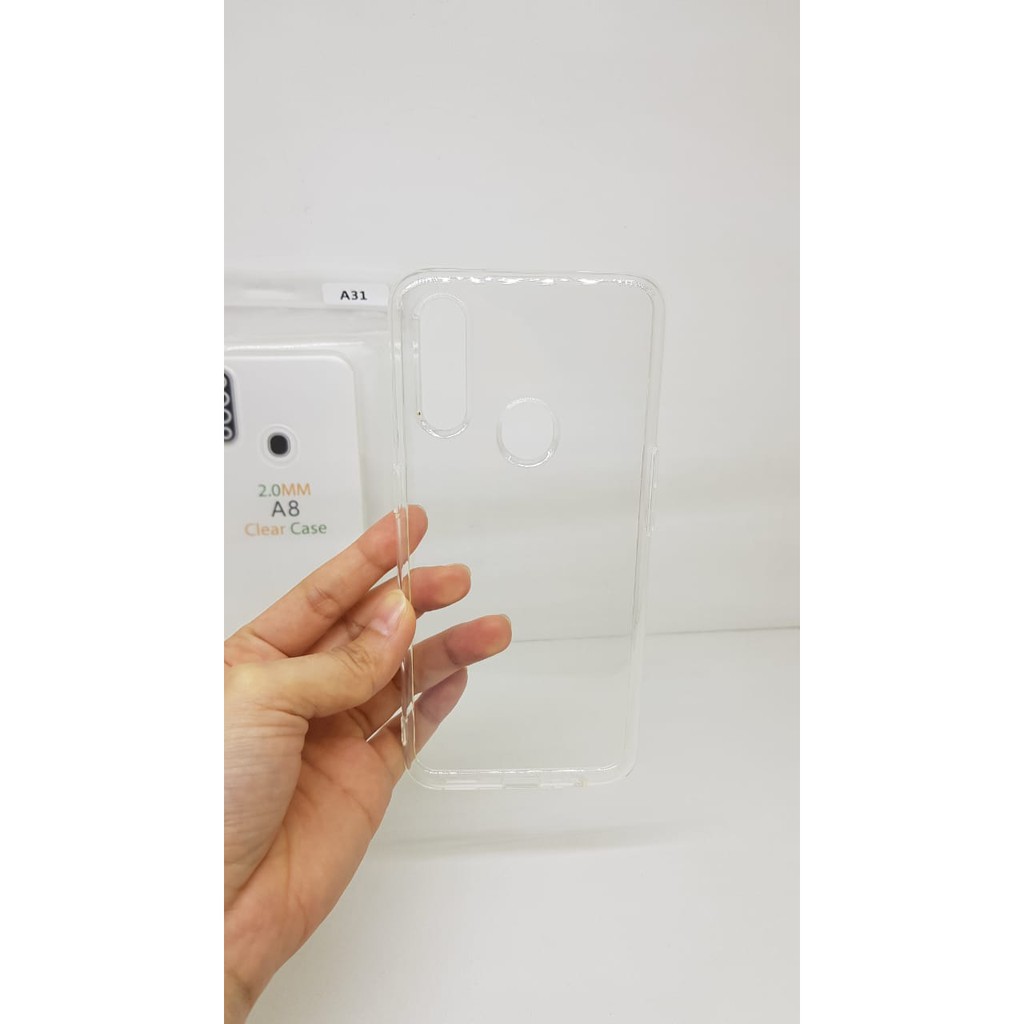 Soft Case OEM Transparan Oppo A31 6.5 Inchi Clear Ultra Thin TEBAL 2.0mm Oppo A8 SUPER CLEAR