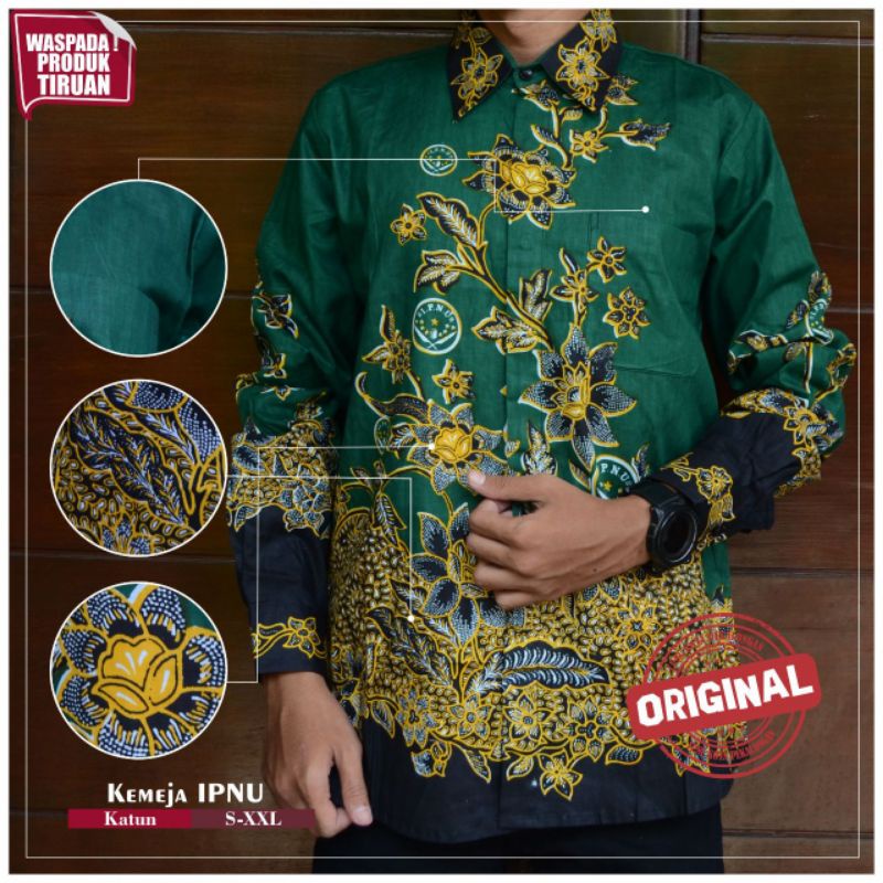 Seragam IPNU IPPNU seragam batik IPNU blus IPPNU