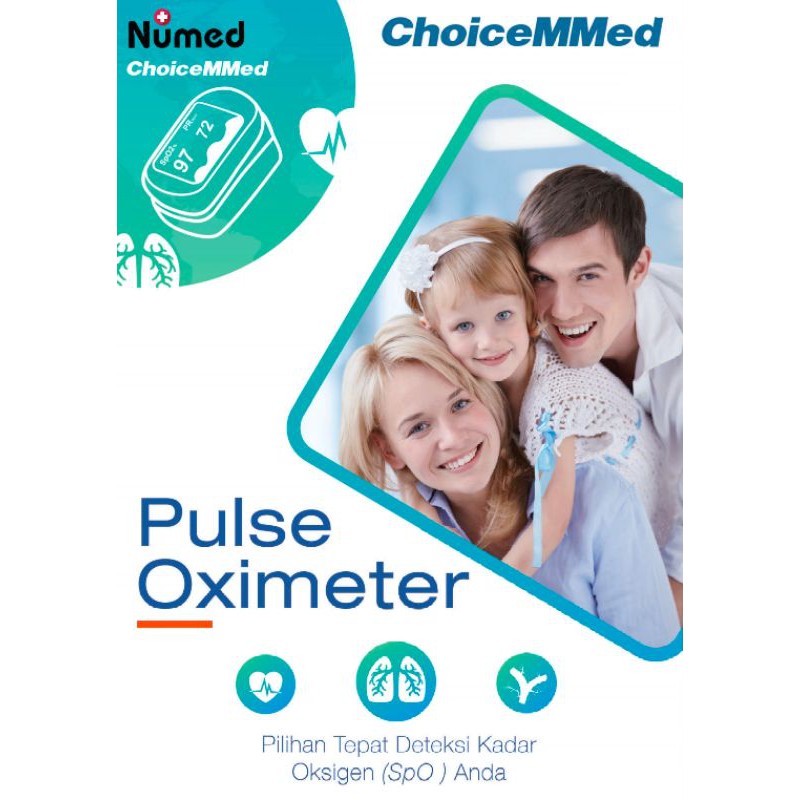 Choicemmed Fingertip Pulse Oximeter MD300CN310 / Original Alat Ukur Kadar Oksigen Dalam Darah