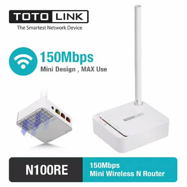 TOTOLINK N100RE - Router Wireless N Mini 150Mbps