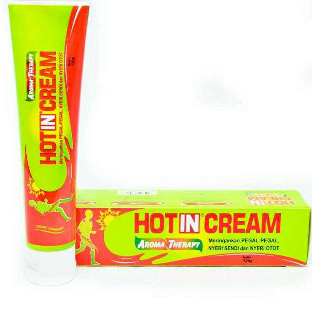 Hot in cream tube 120 ml aromaterapi aromatherapy