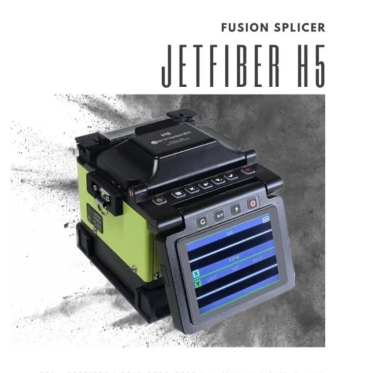 fusion splicer jetfiber h5/SPLICER JETFIBER H5 6 MOTOR