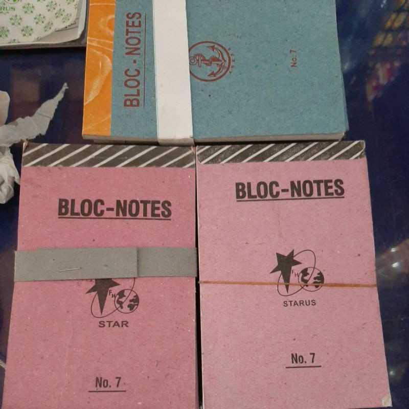 

BLOC NOTES No.7 isi 12pcs
