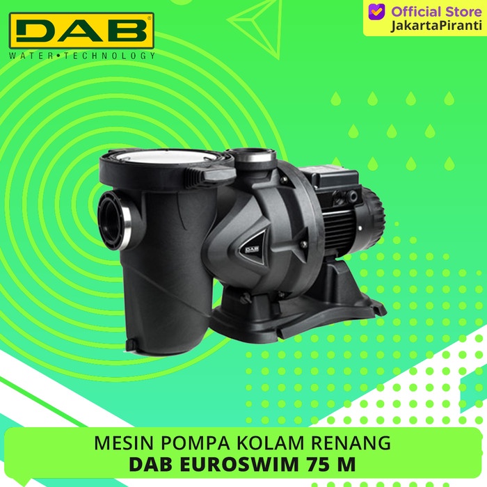 [MURAH] MESIN POMPA KOLAM RENANG DAB EUROSWIM 75 M