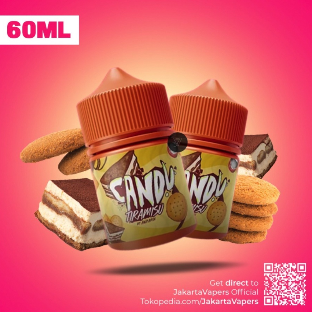 LIQUIDS CANDU V3 TIRAMISU 60ML TERBARU ENAK