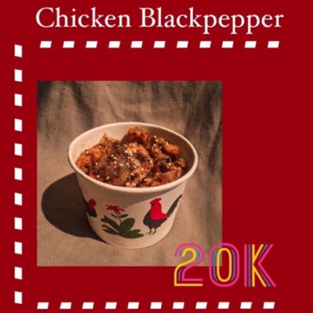 

Chicken Blackpepper Rice Bowl (H+1)