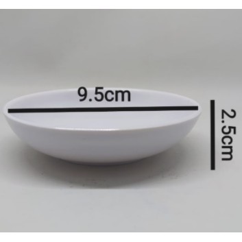 Mangkok dan Piring Saus/Sambal Keramik Polos dan Motif Diameter 7.5cm/8.5cm/9.5cm/12cm Harga / 1 Pcs