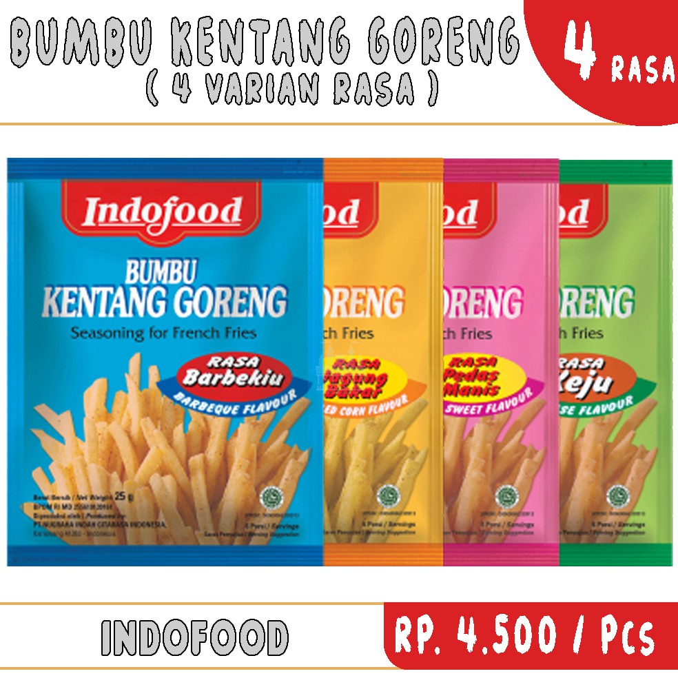 

Indofood Bumbu Kentang Goreng