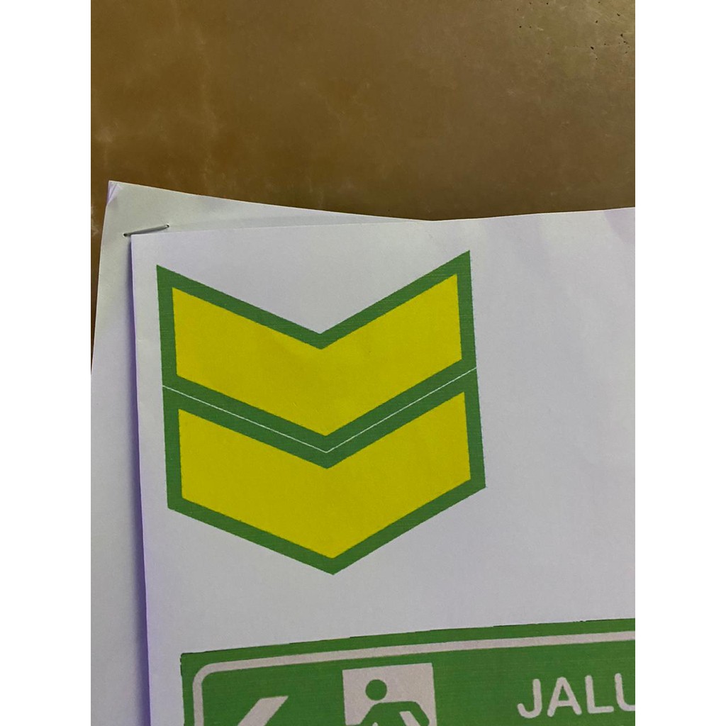 

STICKER RAMBU ANAK PANAH HIJAU UK 6.5x7CM