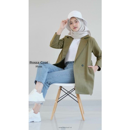 Bayleaf.id Rossa Coat Jaket Wanita Premium