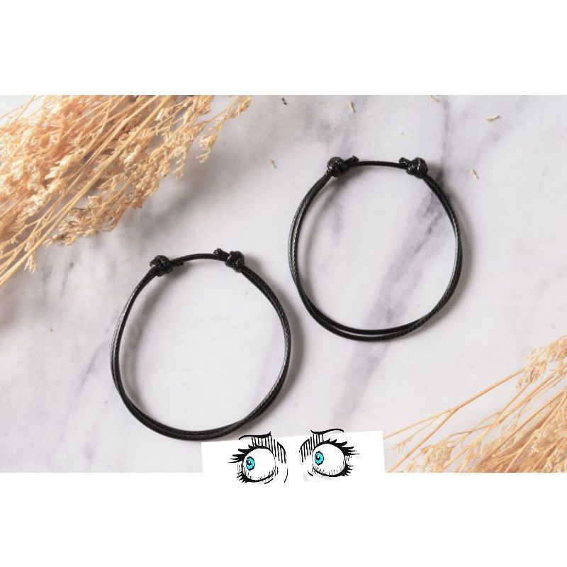 GELANG POLOS MAGNET LOVE COUPLE ( 2 GELANG ) Terlaris Cantik