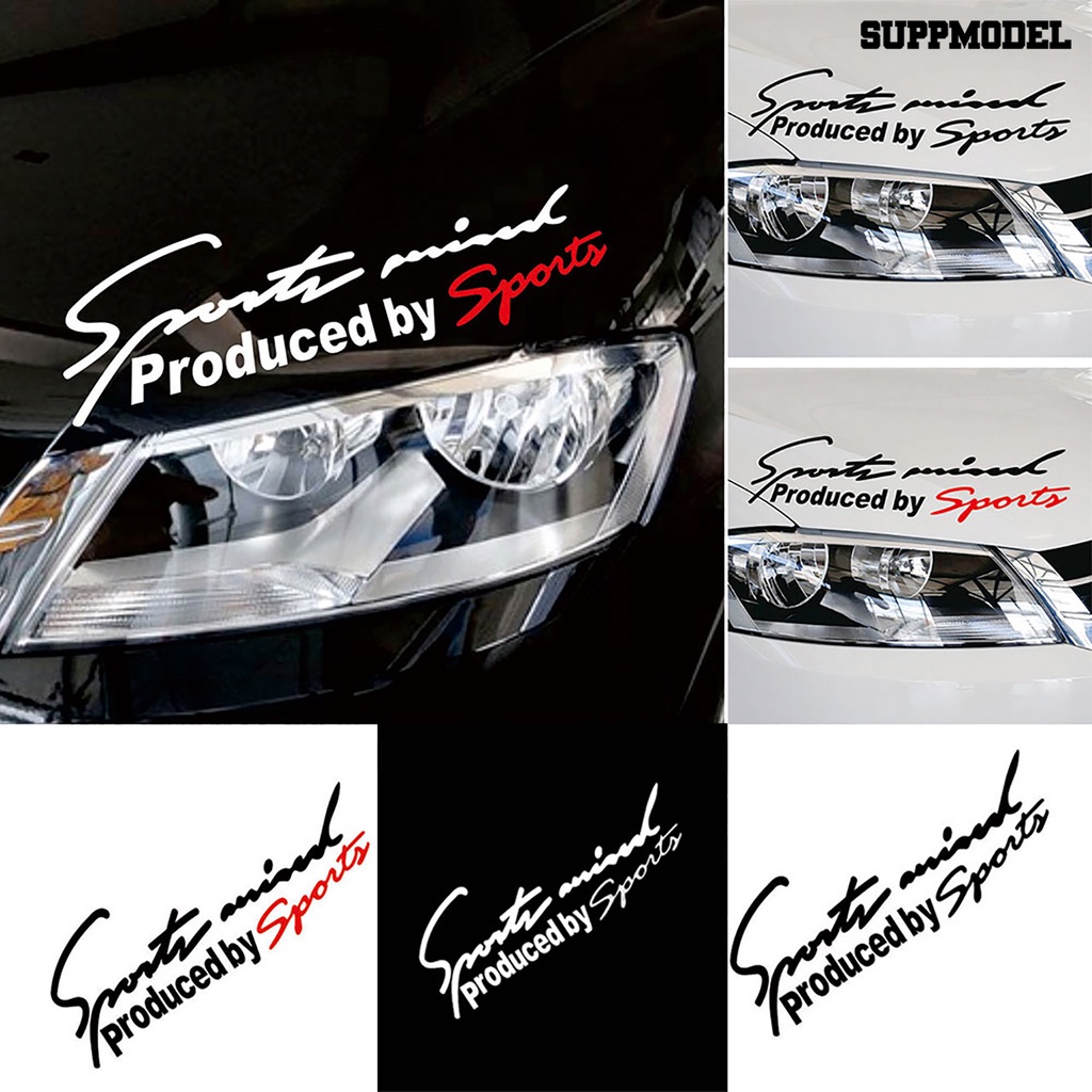 Sl Stiker Emblem Badge Mind Sports Untuk Headlight Mobil