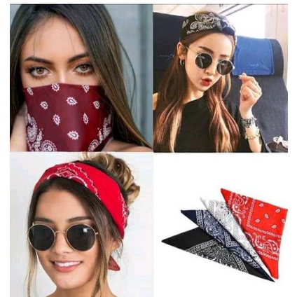 TERMURAH SLAYER BANDANA - BANDANA MOTIF BUNGA  | SLAYER MOTIF TERLARIS