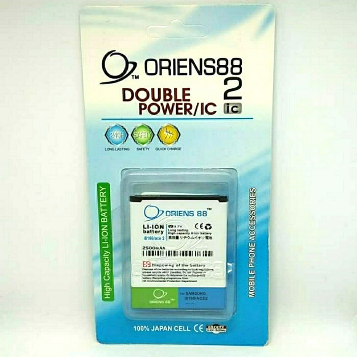 Baterai Double Power Oriens 88  Samsung I8160 / I8190 / S3 Mini / Batre / Batere / Batrei