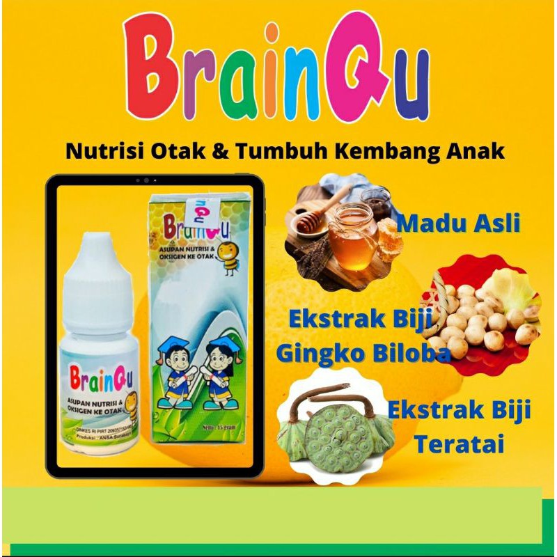 

MADU BRAINQU NUTRISI BAGI SI BUAH HATI