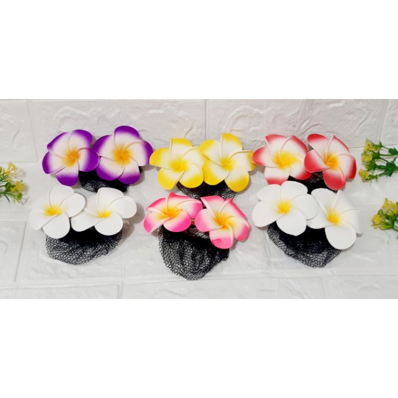 JEPIT HARNET BUNGA JEPUN BALI /JEPIT HARNET BUNGA KAMBOJA