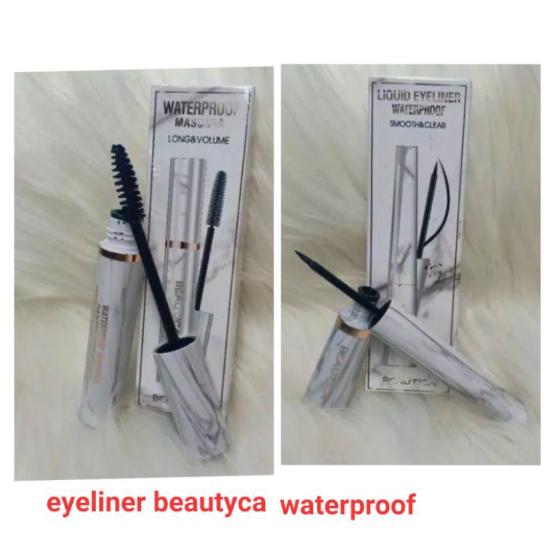 MASCARA &amp; EYELINER BEAUTYCA WATERPROF