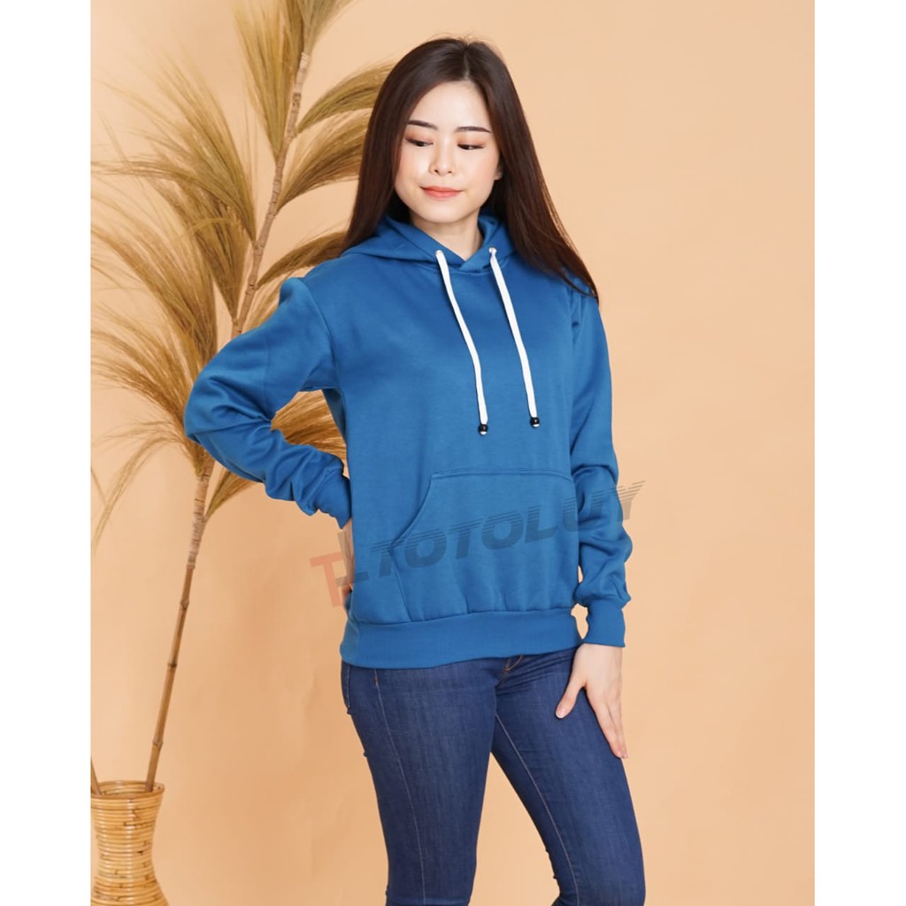 ASGARD777 - SWEATER HOODIE / SWETER POLOS / TOTOLUY / BIRU ITB