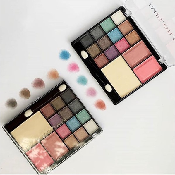 Implora Eyeshadow Palette 808 Deluxe Rumah Cantik 354 Eyeshadow Mata Yang Membuat Hasil Makeu Up Mata Agar Terlihat Lebih Jelas