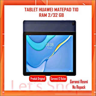 Tablet Huawei MatePad T10 2GB RAM 32GB ROM HD 9.7 inci - New Garansi Resmi
