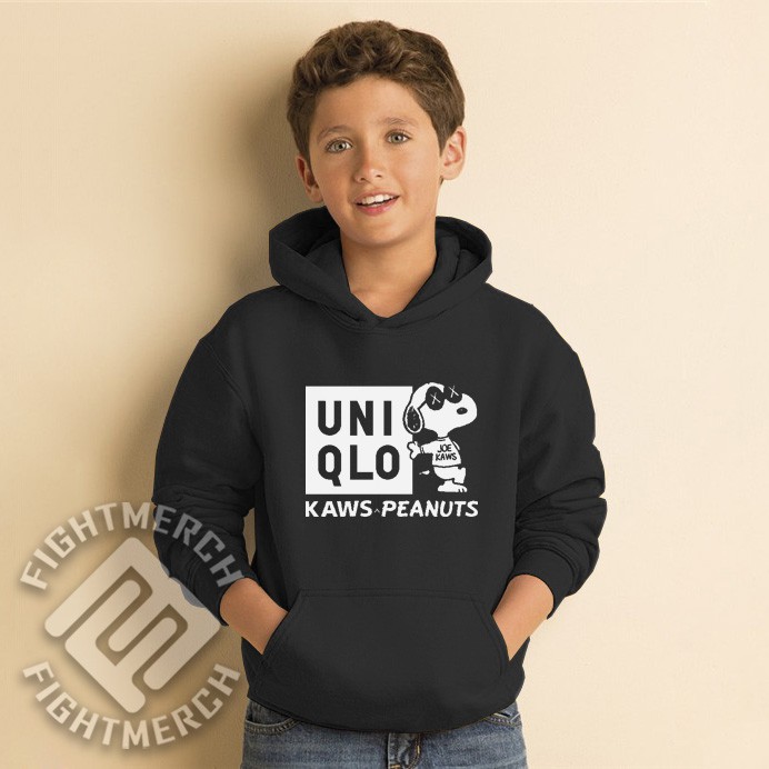 Jaket Hoodie Anak Uniqlo Joe Kaws X Peanuts Snoopy