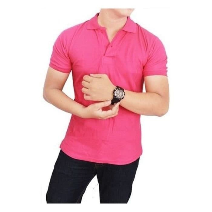 Terbaru Kaos Polo Shirt Baju Casual Distro Grade Ori Pria Atasan Kerah Wanita |