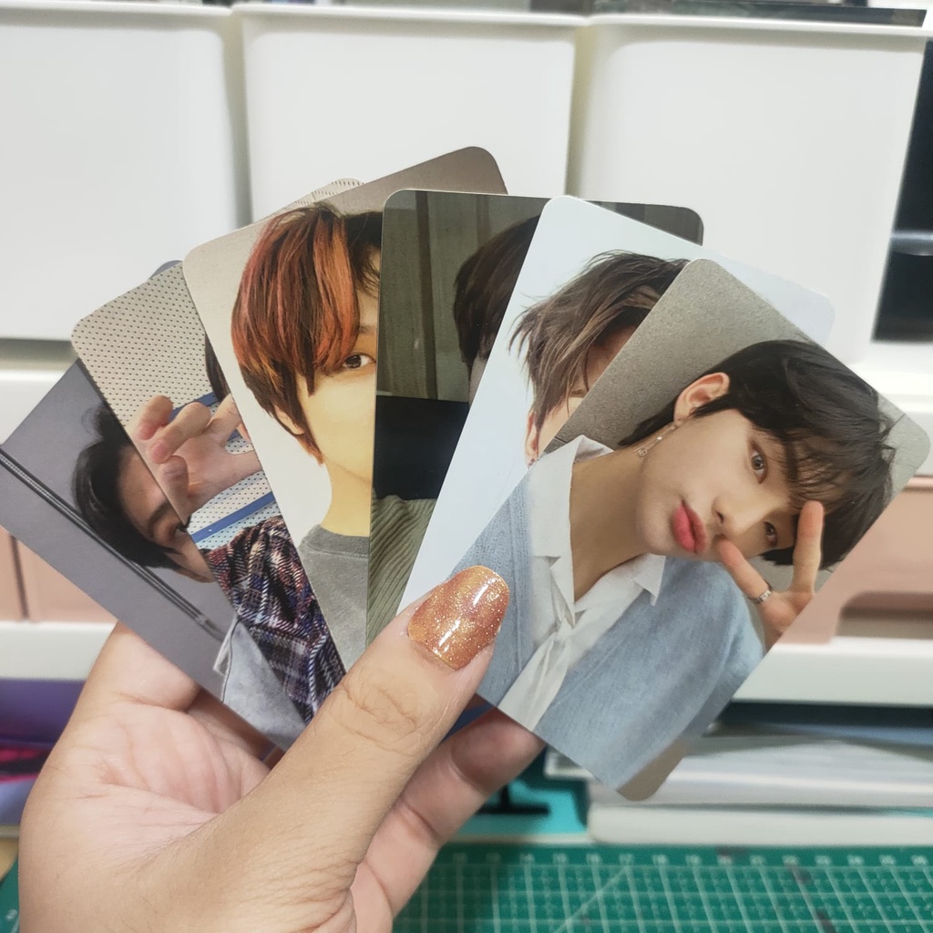 [PC CUSTOM BY GENIUSUGAR] MINIMAL 8PCS PHOTOCARD 310GSM KPOP ANIME SELFIE FOTO SENDIRI