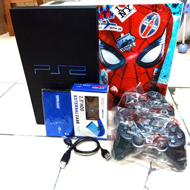 MESIN HARDDISK PS2 TEBAL/FAT 40GB+2STIK