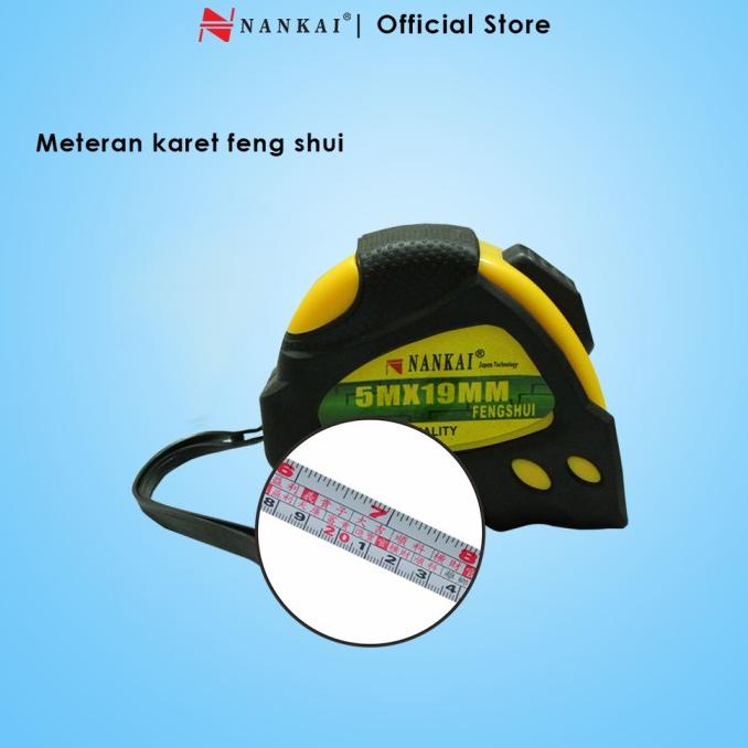 

Diskon Nankai Meteran Manual Feng Shui / Hong Shui Karet 5m x 19mm Diskon