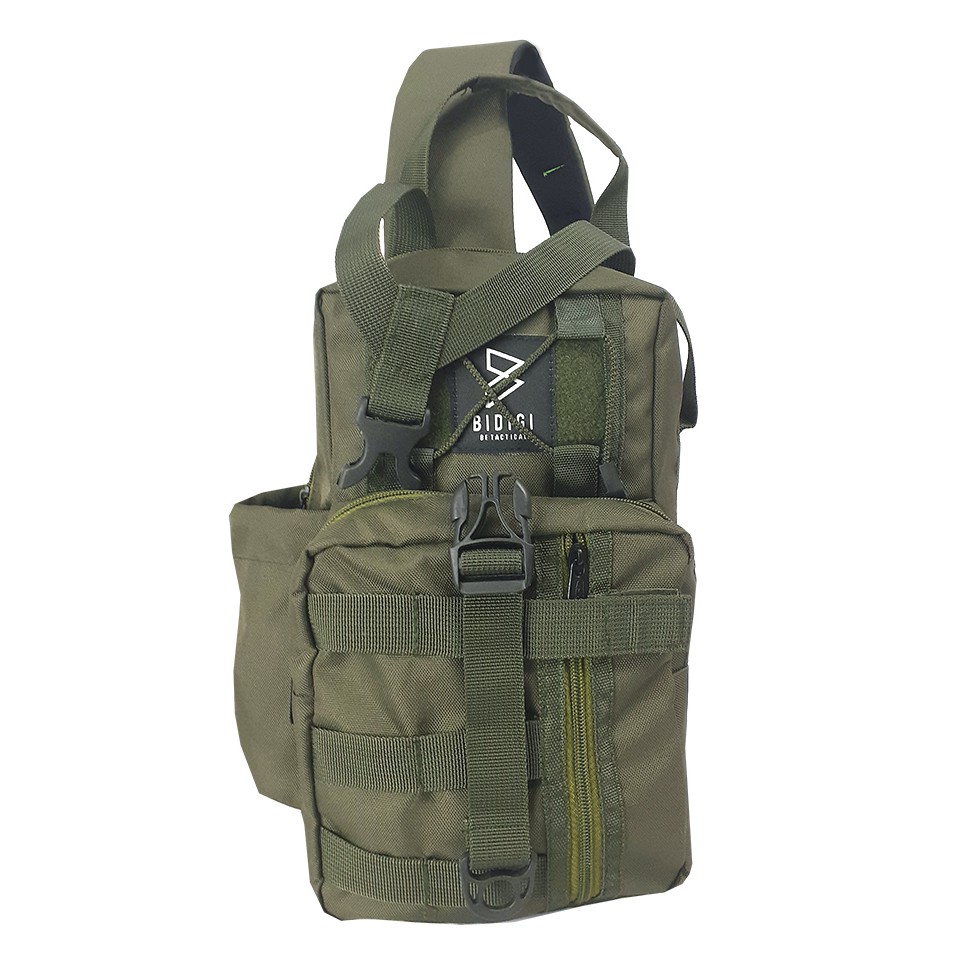 BIDIGI FORCE SLEMPANG PRIA/SLING BAG ARMY TACTICAL