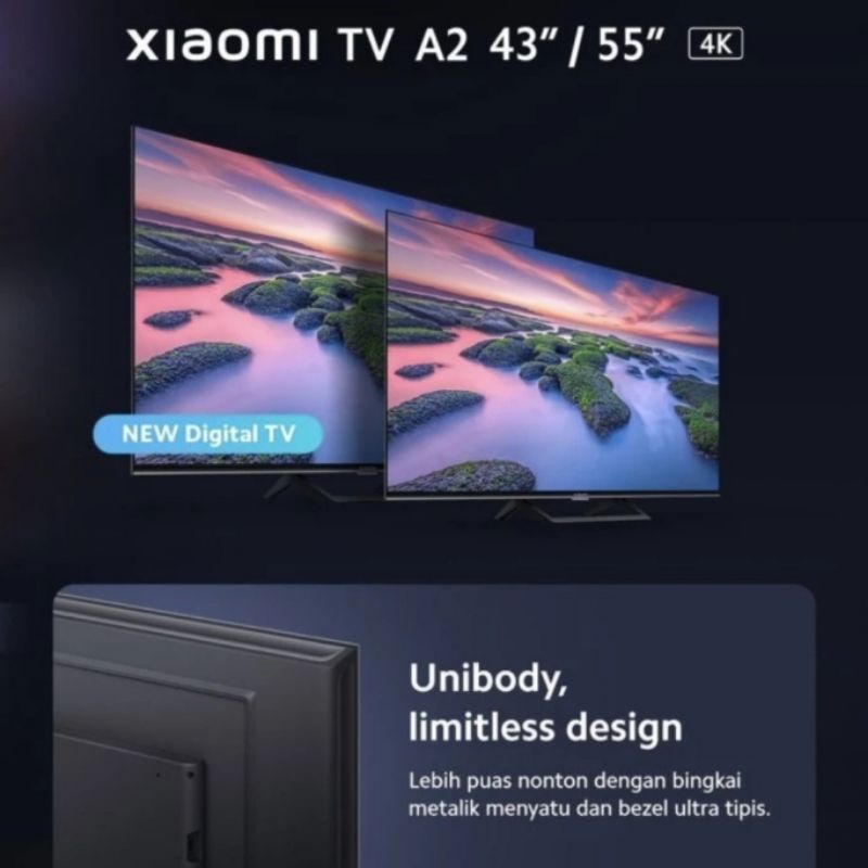 TV XIAOMI A2 43 INCH 4K UHD (LUAR MEDAN)