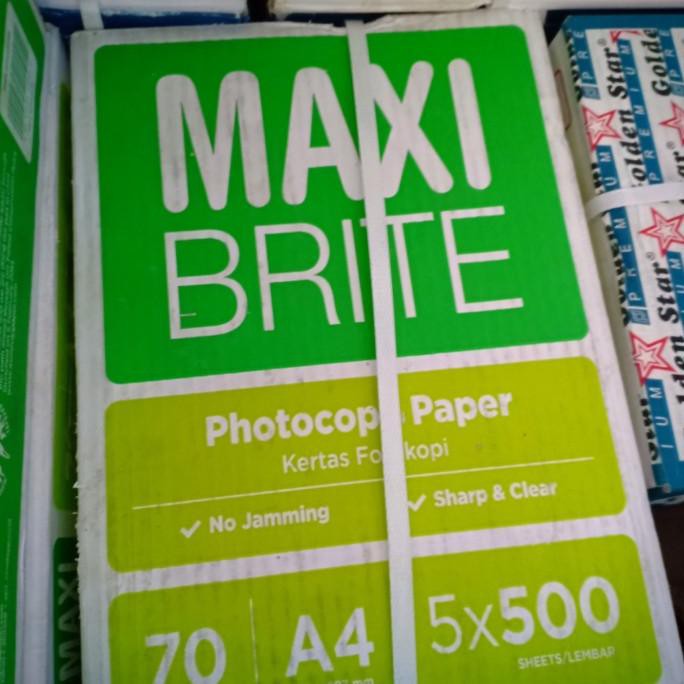 

kertas A4 hvs 70 gram golden star 1 dus KERTAS HVS