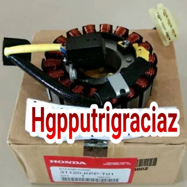 STATOR COMP SPULL CBR150 CBU THAILAND ORI AHM 31120-KPP-T01 GRACIAZ
