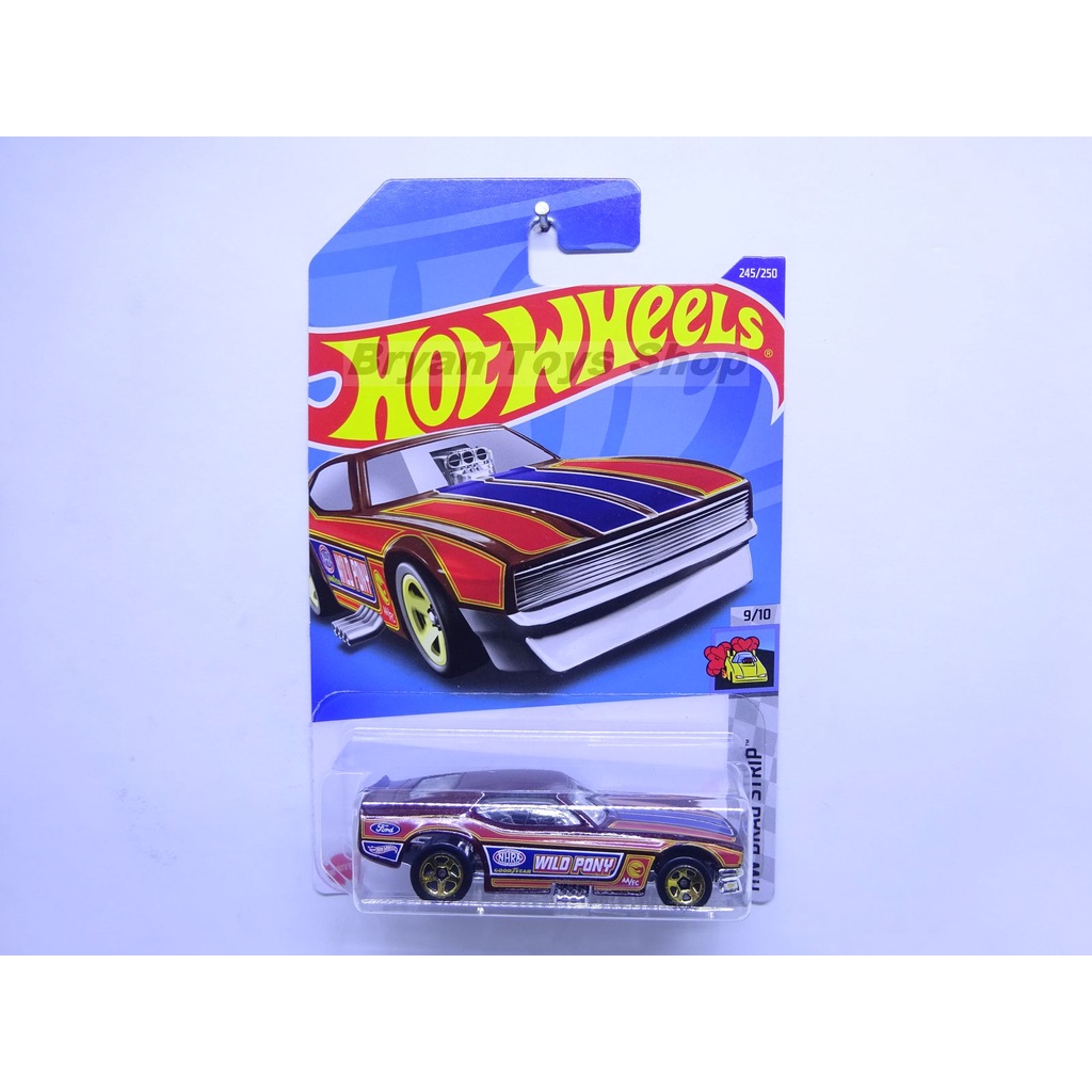 Hot Wheels TH Reg 71 Mustang Funny Car coklat