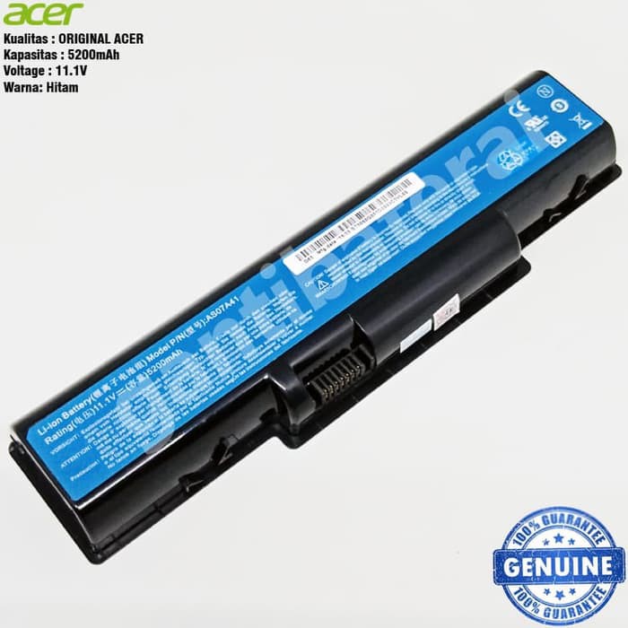 Original Baterai Acer Aspire 4736 4736G 4736Z 4740 4740G 4520 4530