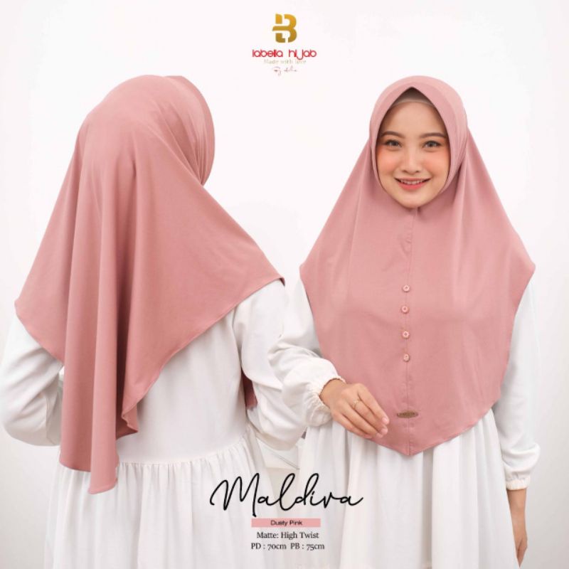 Hijab instan Maldiva ori labella hijab