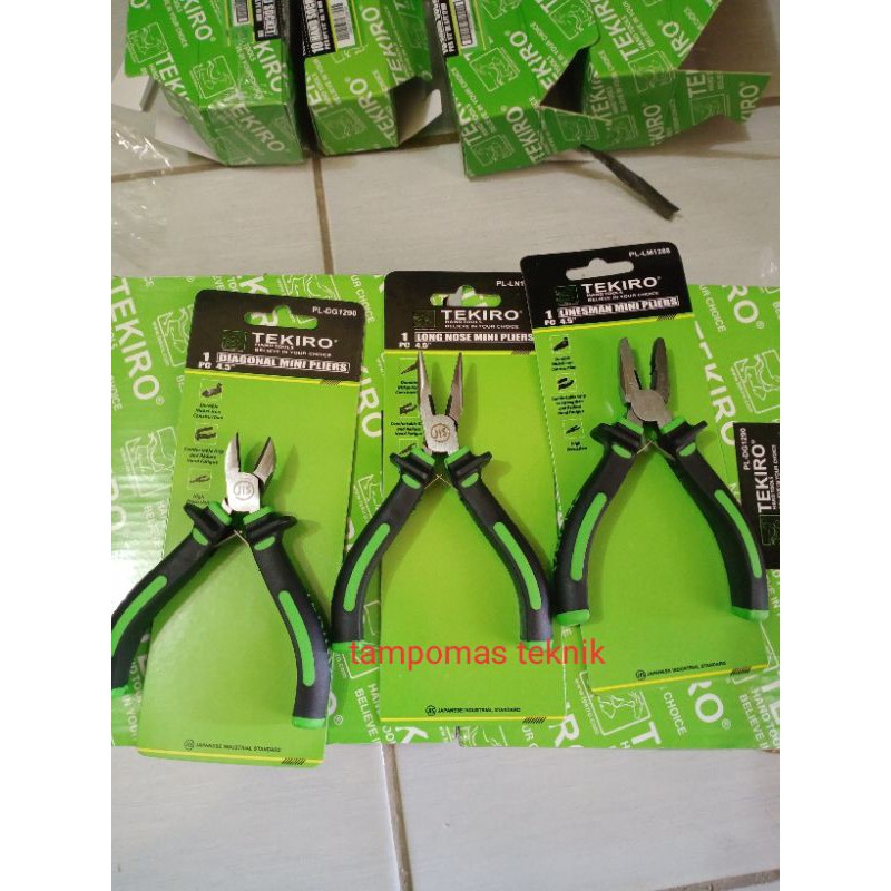 Tang Tekiro Tang Mini 3bh 4.5" Tang Set Tekiro original