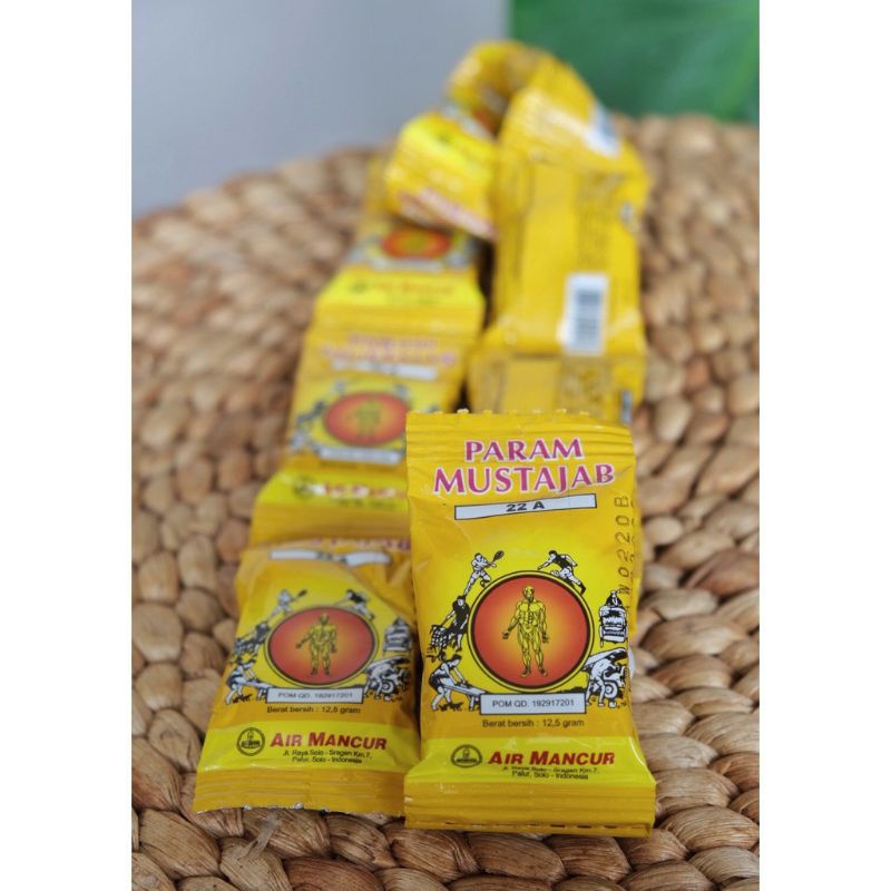 

Herbal Alami Param Mustajab Air Mancur ( 1 Renteng Isi 10 Sachet )