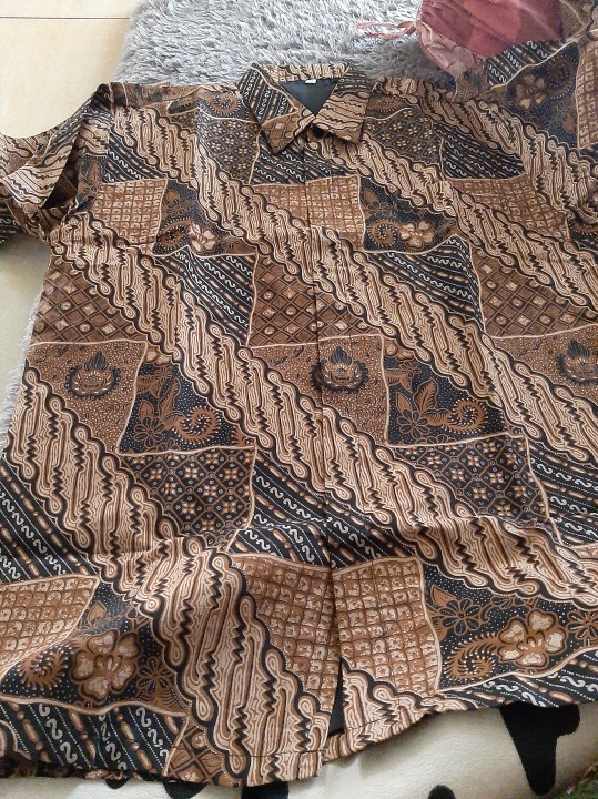 Sembodo Kemeja Batik Pria Full Furing Bahan Katun Primisima