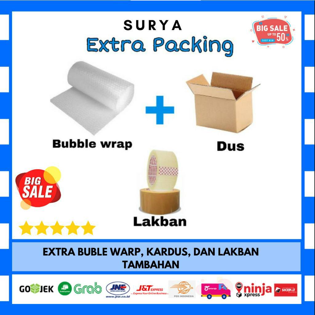 

EXTRA BUBLE WARP DAN KARDUS DAN LAKBAN PAKING