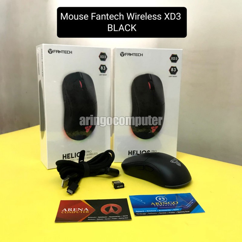 Mouse Fantech Wireless XD3 BLACK