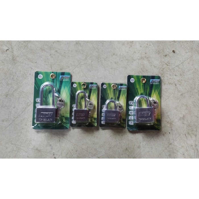 Gembok murah victory ukuran variatif termurah